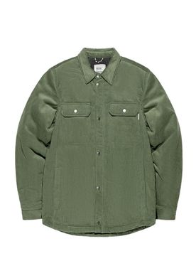 Langarmhemd - STEVEN PADDED SHIRT/ JACKET - S bis XXL - für Männer - Größe XXL - grün - Männer - male