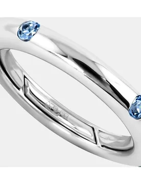 Anillo Pop de oro y zafiro - Adolfo Courrier - FashionsVida