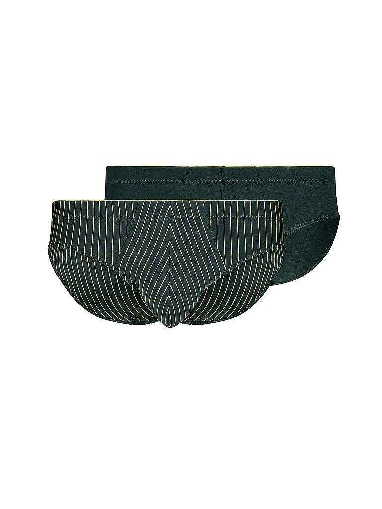 Brasil-Slip 2er Pkg. MICRO MULTIPACK magiacalstripes selection grau L herren - Skiny - FashionsVida