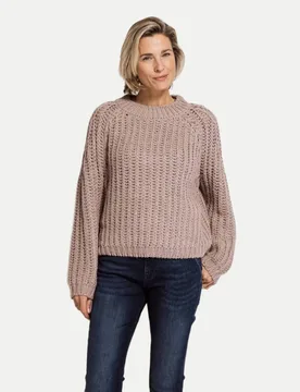 Grobstrickpullover ZHLELLI Rosa S - Zhrill - FashionsVida