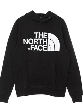 Felpa Cappuccio Uomo Standard Hoodie Black