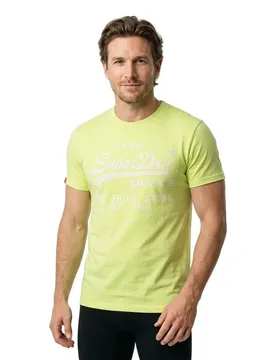 T-shirt à Manches Courtes Vl Neon Relaxed Dry Fluro Yellow XL