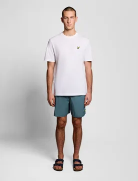 Men's Swim Shorts in Blue - Lyle & Scott - FashionsVida