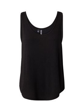 PIECES Top 'BILLO' negro