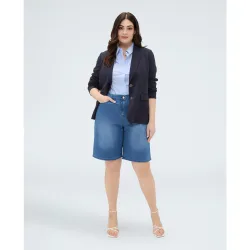 Bermudas de mujer vaqueras efecto lavado ajuste y diseño para el máximo confort