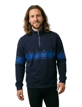 Hugo Sweat-shirt à Zip Demsi 10273008 Dark Blue L