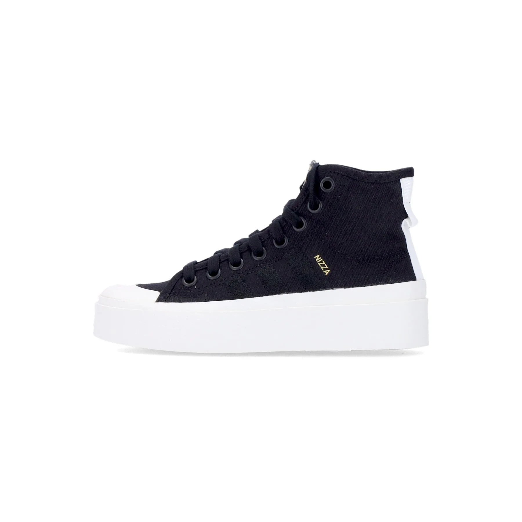 Scarpa Alta Donna Nizza Bonega Mid W Core Black/core Black/cloud White - Adidas - FashionsVida