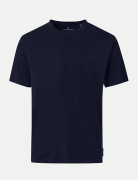 T-Shirt Doppelpack Blau XXL - Casamoda - FashionsVida