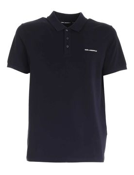 Polo con logo gommato