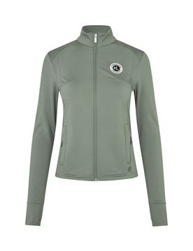 Damen Fleecejacke KLLucy, green agave M