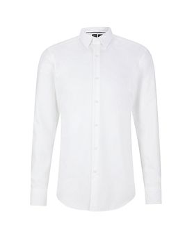 Hemd Slim Fit HANK weiss 44 herren