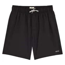 Short De Bain Daily Volley Black 16 Années Garçon