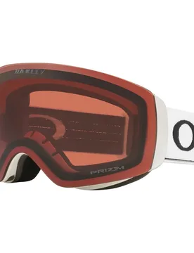Masque De Ski Flight Deck M Prizm Matte White Prizm Garnet/CAT2 Homme - Oakley Goggles - FashionsVida