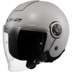 Casco Moto Jet OF620 CLASSY SOLID Grigio Perla taglia L