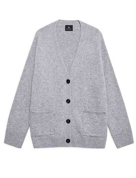 Kaschmirjacke JACKSON grau M damen