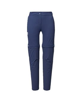 Pantalon de randonnée UBIC STRETCH ZipOff bleu marine 34