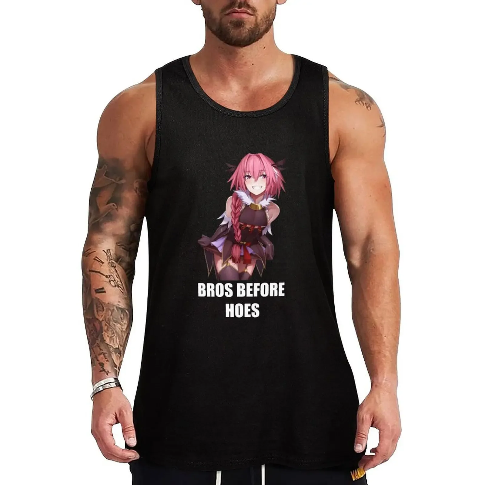 Astolfo Bros Before Hoes Trap Meme (imp) Tank Top Sleeveless Basic Tee Soft Regular Fit Tank Top - Aliexpress - FashionsVida