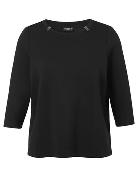 Sweatshirt Rundhals 3/4 Arm female - 50 - FashionsVida
