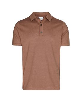 Profuomo Polo marrón claro XXL