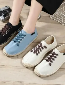 Hemp Fisherman Shoe New Breathable Espadrilles Flats Solid Moccasins Casual Shoes Black 2025 Spring Summer Men Zapatos De Hombre - Aliexpress - FashionsVida