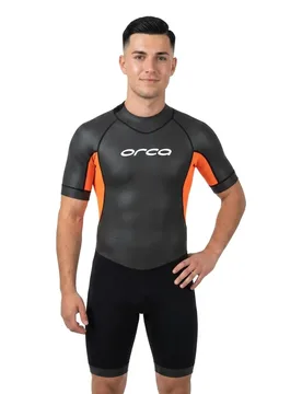 Vitalis Short Sleeve Shorty Black 7 Men - Orca - FashionsVida