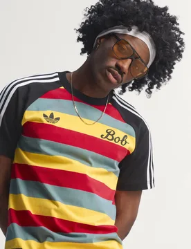 T-shirt Bob Marley Originals S Multicolor - Adidas - FashionsVida