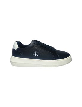Scarpe Uomo Sneakers basse, con logo laterale, lacci neri