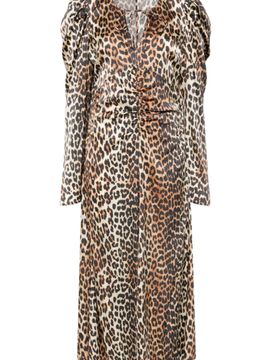 GANNI Abiti Leopardato