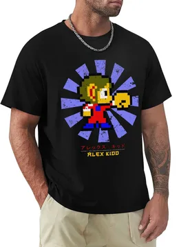 Alex Kidd Retro Japanese T-Shirt custom shirt Blouse mens graphic t-shirts big and tall - Aliexpress - FashionsVida