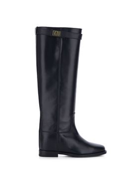 Stivali in pelle NERO 37.5