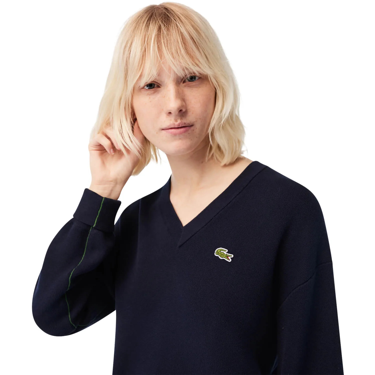 LACOSTE Pullover, navy/blau 36 - Lacoste - FashionsVida