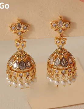 Trendy Jewelry Elegant Temperament High Quality Glass Dangle Earrings For Women Girl Party Wedding Gift 2024 Trend New - Aliexpress - FashionsVida