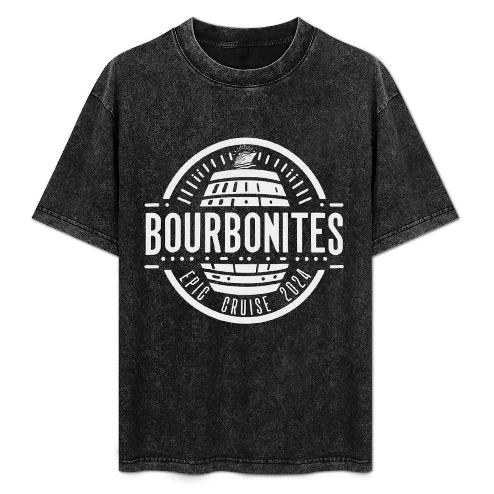 Epic Bourbonites Light Logo T-Shirt Large Size Basic Casual T-Shirt - Aliexpress - FashionsVida