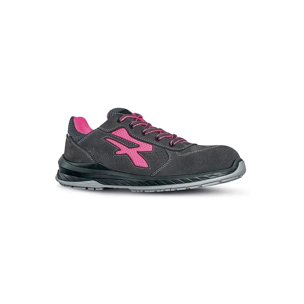 Chaussures De Sécurité Tokyo Black / Pink EU 41 - U-Power - FashionsVida