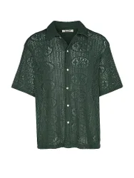 Poloshirt WBWANG verde oscuro XL