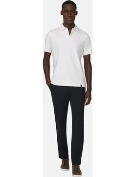 Pantalón de nailon elástico - Boggi Milano - FashionsVida