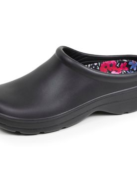 Sabots de jardin Noir intérieur fleuri noir fleuri 39