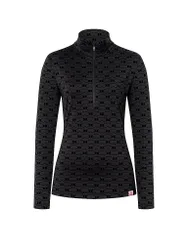 Damen Unterzieh Zipshirt Margo2 schwarz XL W
