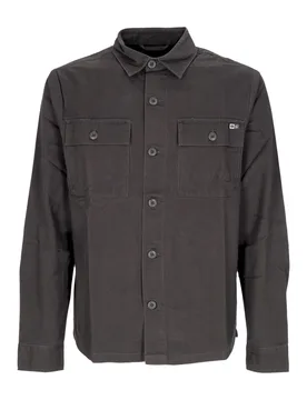 Camicia Manica Lunga Uomo Ranger L/s Woven Faded Black - Salty Crew - FashionsVida