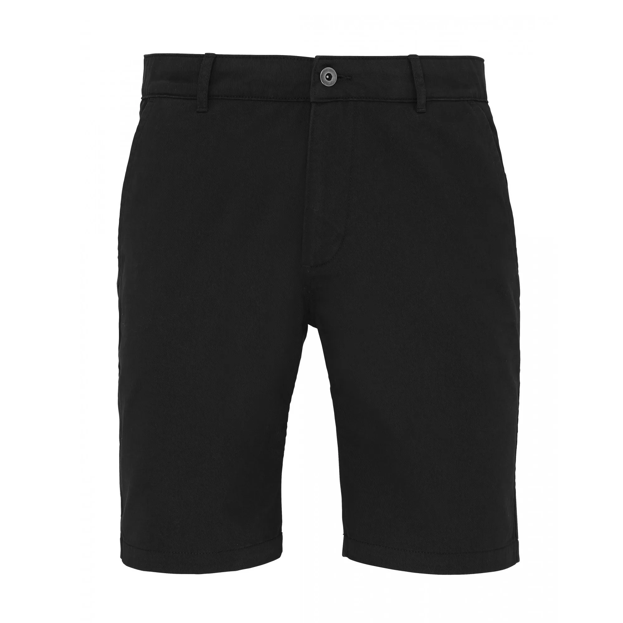 Mens Casual Chino Shorts (Black) - Size 2xl - Asquith & Fox - FashionsVida