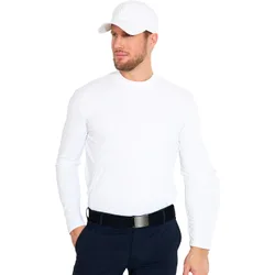 Mock Aloha UV turtle neck, weiss m