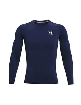 Maglietta A Maniche Lunghe Heatgear Armour Midnight Navy S - Under armour - FashionsVida
