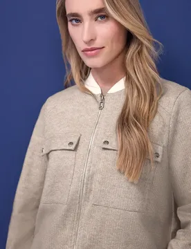 Leichter Blouson female Braun