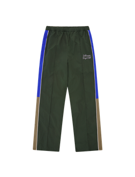 Panelled Nylon Track Pant - Dark