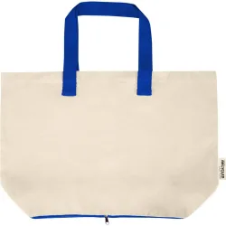 Women's Sierra Cotton Foldable 7L Tote Bag in Beige - Beige - Size: One Size