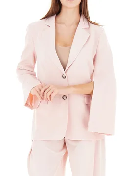 Blazer monopetto ROSA CHIARO XS - VICOLO - FashionsVida