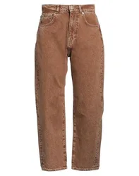 Pantalones vaqueros Mujer Camel 25 Mujer