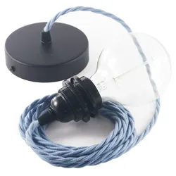 Cables Lampe Suspendue Pendel Pour Abat-jour Tc53 1 M Ocean / Black One Size