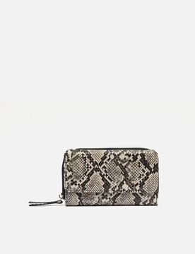 Serpis große Geldbörse mit Animal-Print