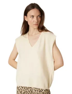 Maglione Senza Maniche Miria Linen M